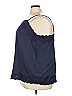 Roaman's 100% Polyester Blue Sleeveless Blouse Size 26 - photo 4