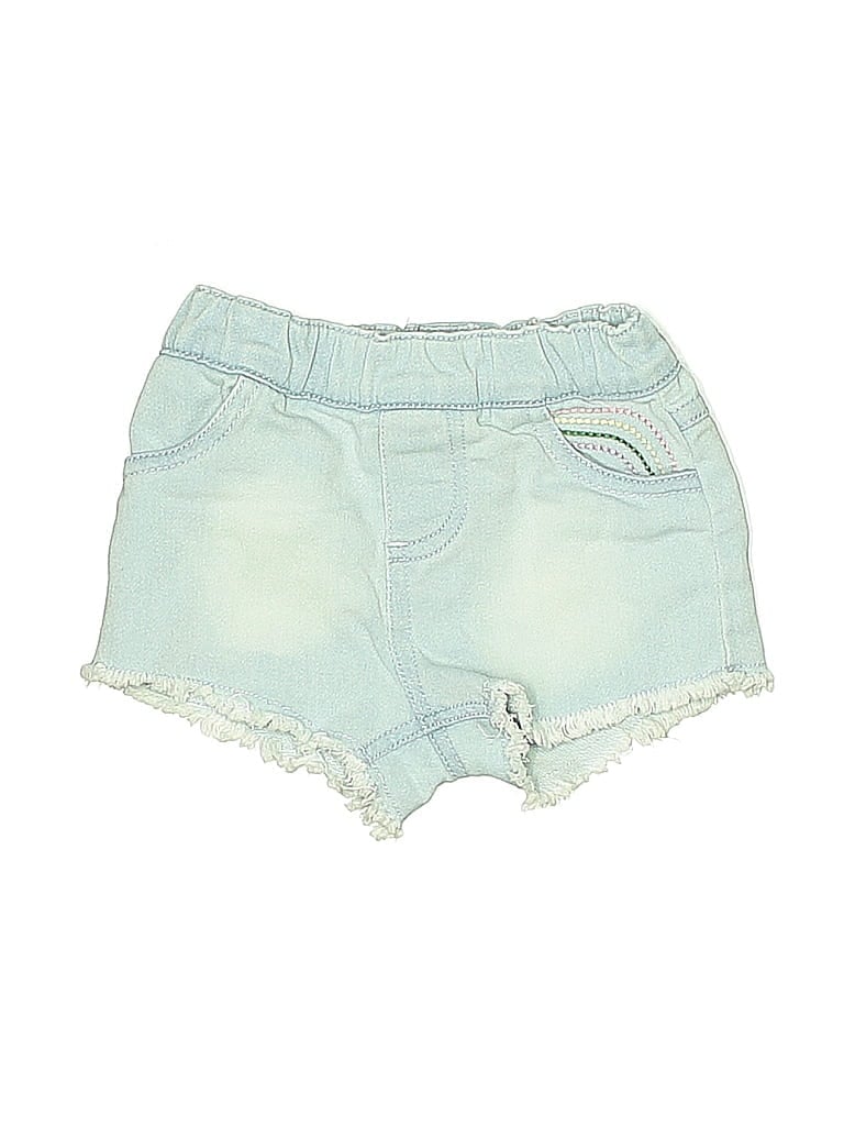 Click to view more detailed imagery on our partner's website Pre-owned First Impressions Babies' Denim Shorts In Blue