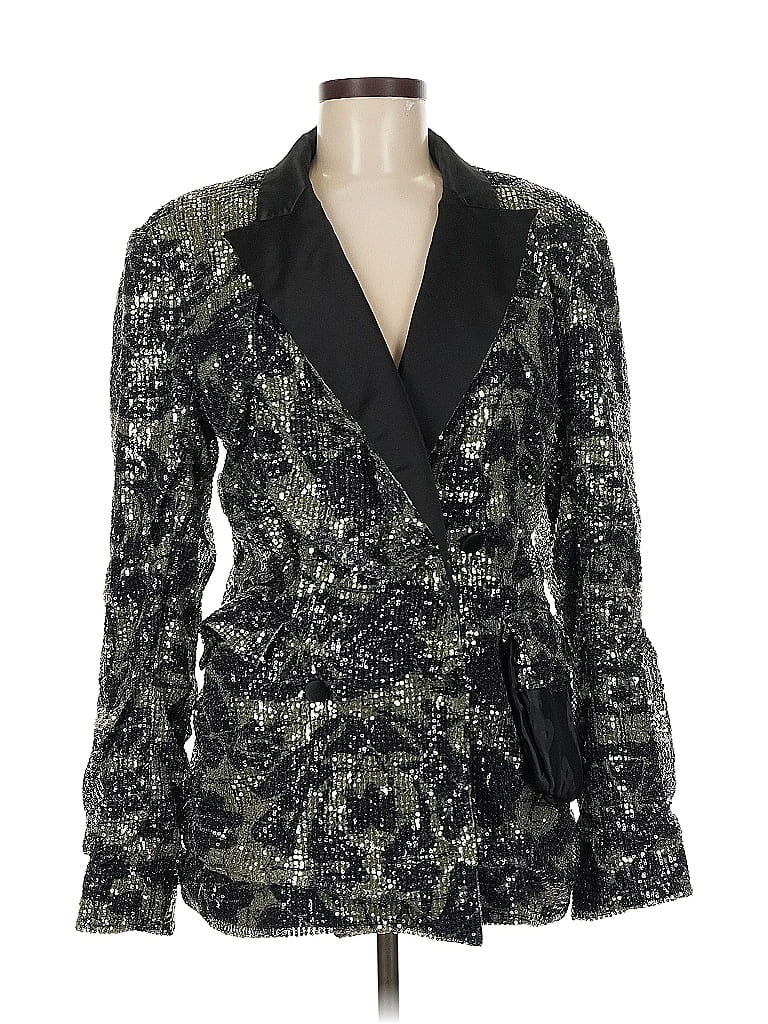 Pre-owned Rotate Birger Christensen Blazer Jacket In Black