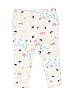 Baby Essentials Floral White Leggings 3-6 MO / 6 MO - photo 1