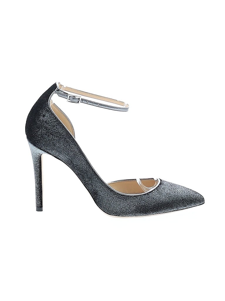 Jimmy Choo Silver Heels Size EU 37 1/2 - photo 1