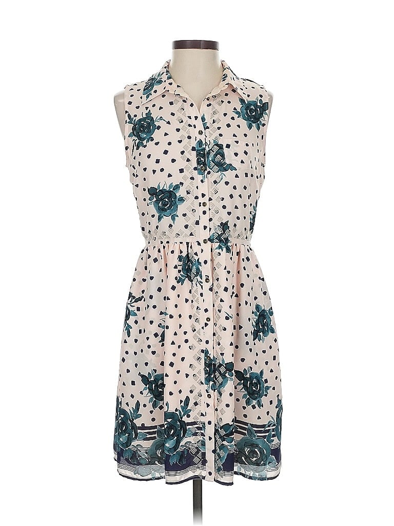 Pre-owned Maison Jules Casual Dress In White