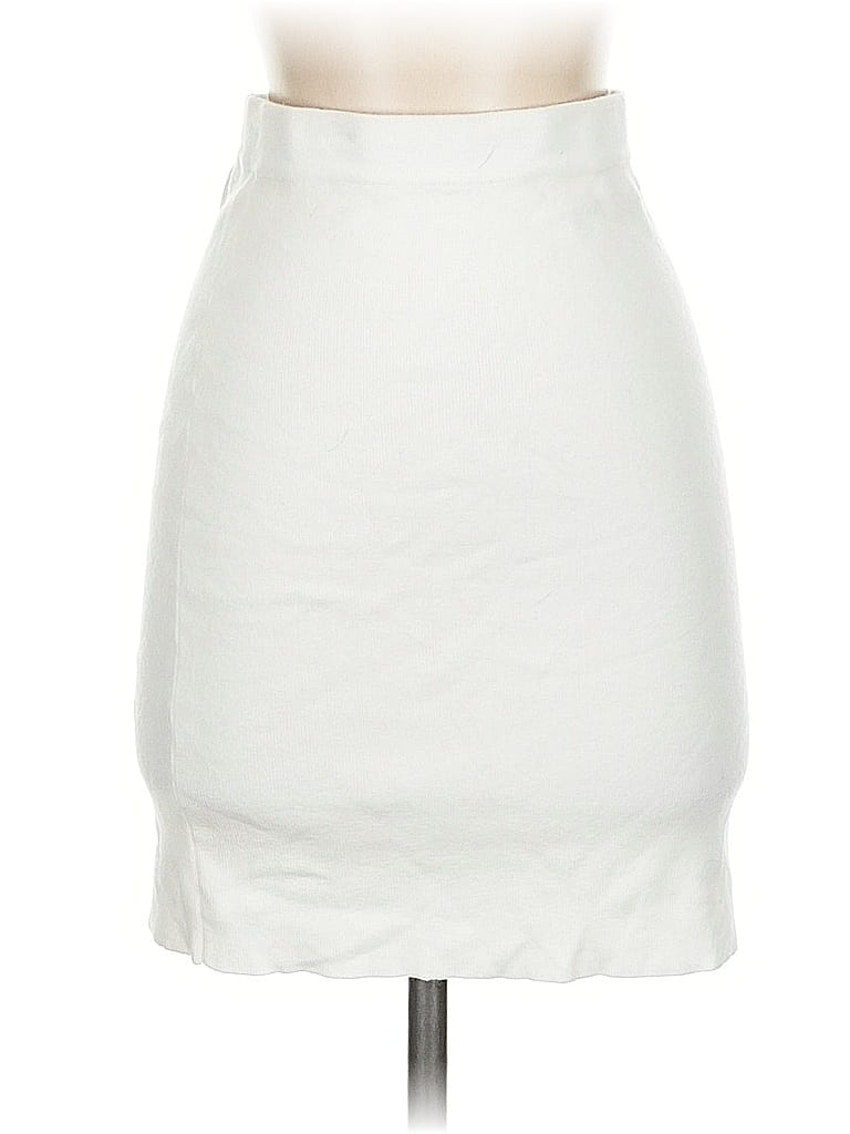 Pre-owned Assorted Brands Casual Skirt In White