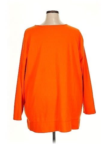Woman Within Pullover Sweater (view 2)