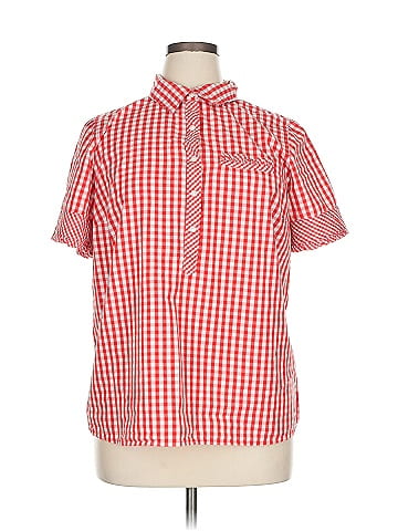 Crown & Ivy Short Sleeve Blouse (view 1)