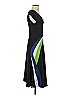 Koché 100% Polyester Color Block Black Casual Dress Size EU (FR) 34 / US 2 - photo 4