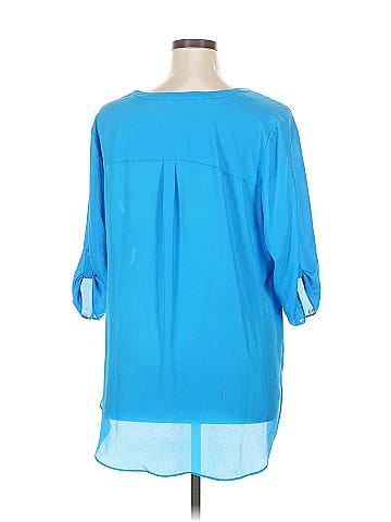Worthington 3/4 Sleeve Blouse (view 2)