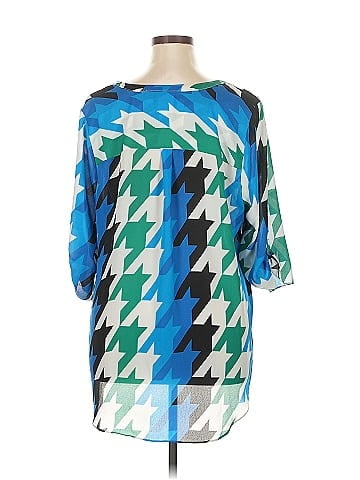 Worthington 3/4 Sleeve Blouse (view 2)