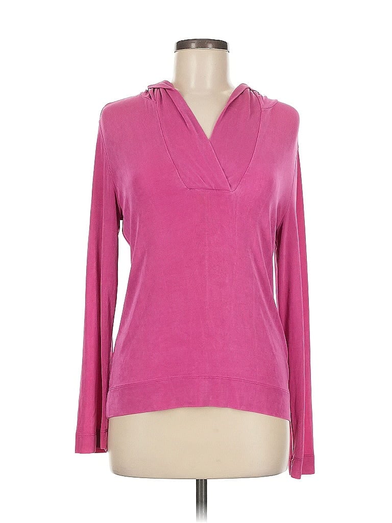 Travelers by Chico's Pink Long Sleeve T-Shirt One size - photo 1