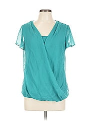Ab Studio Short Sleeve Blouse
