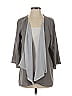 Relativity Gray Sleeveless Blouse Size S - photo 1