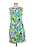 Talbots Tropical Blue Cocktail Dress Size 8 (petite) - photo 2