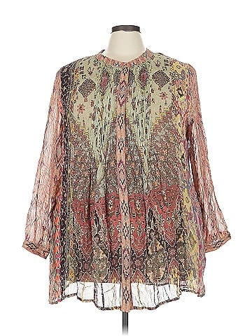 Soft Surroundings 3/4 Sleeve Blouse (view 1)