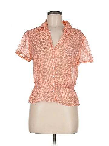 Ann Taylor Short Sleeve Silk Top (view 1)