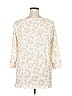 Belle By Kim Gravel Ivory 3/4 Sleeve Blouse Size 1X - photo 2