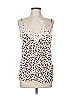 143 story 100% Polyester Ivory Sleeveless Blouse Size M - photo 1