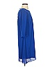 Apt. 9 100% Polyester Solid Blue Casual Dress Size 4 - photo 4
