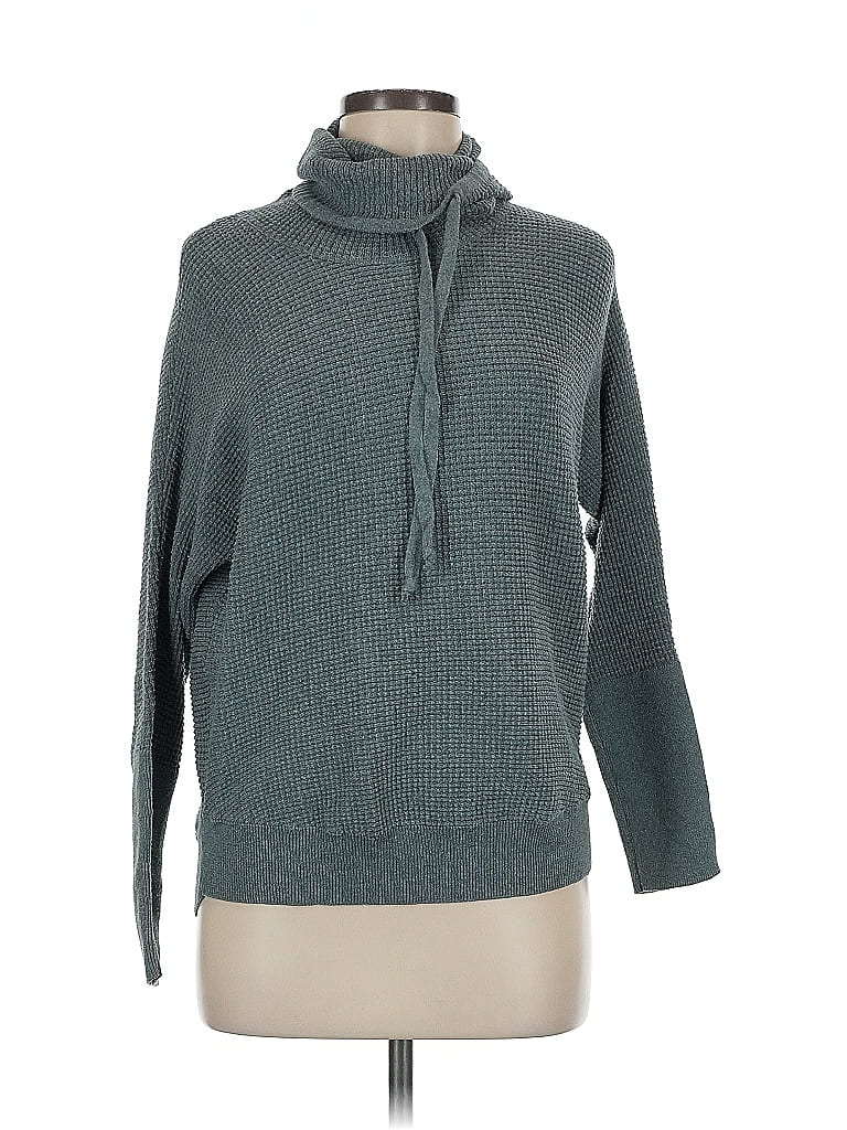 Pre-owned Cynthia Rowley Tjx Turtleneck Sweater In Green