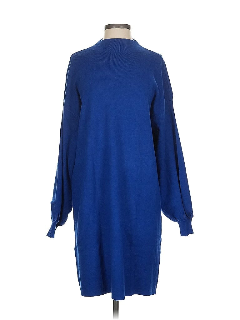 Pre-owned Vero Moda Casual Dress In Blue