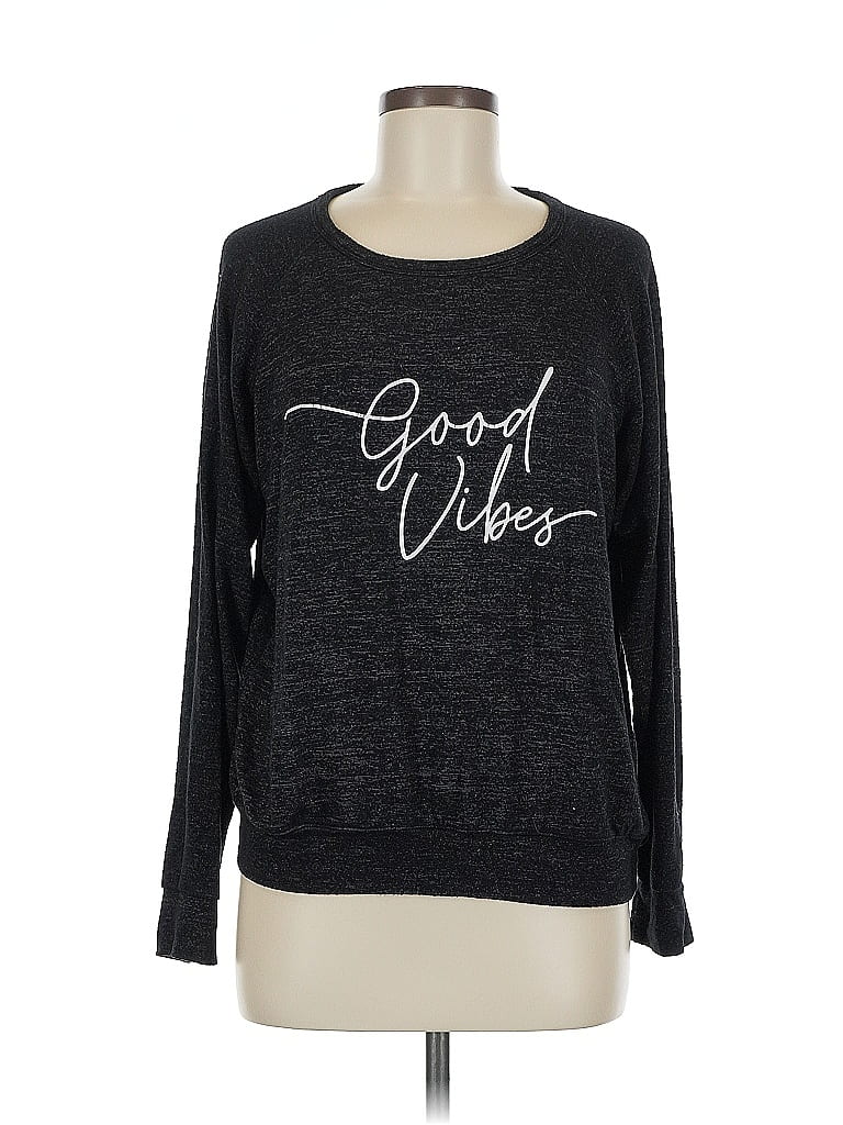 Pre-owned Buffalo By David Bitton Pullover Sweater In Black