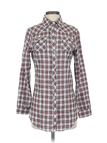 Love Stitch Long Sleeve Button-Down Shirt (view 1)