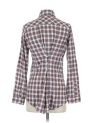 Love Stitch Long Sleeve Button-Down Shirt (view 2)