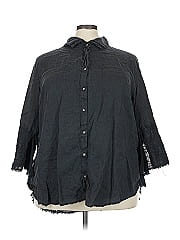 Xcvi 3/4 Sleeve Button Down Shirt