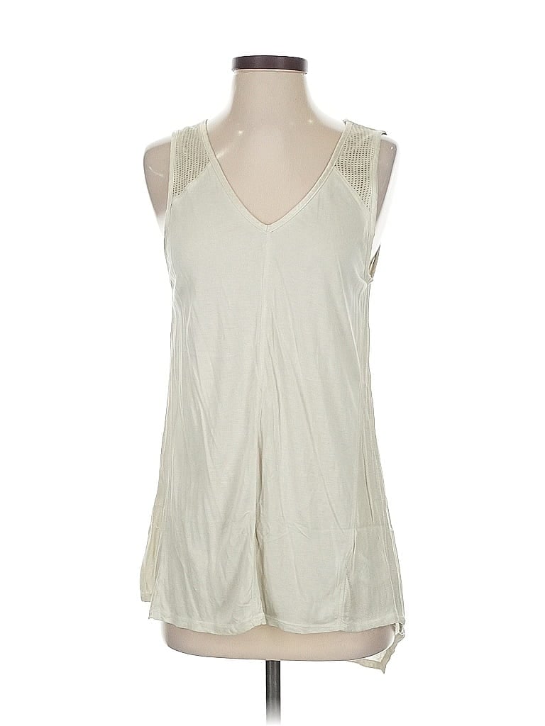XCVI 100% Rayon Ivory Sleeveless Top Size XS - photo 1