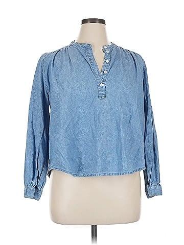 Madewell Long Sleeve Blouse (view 1)