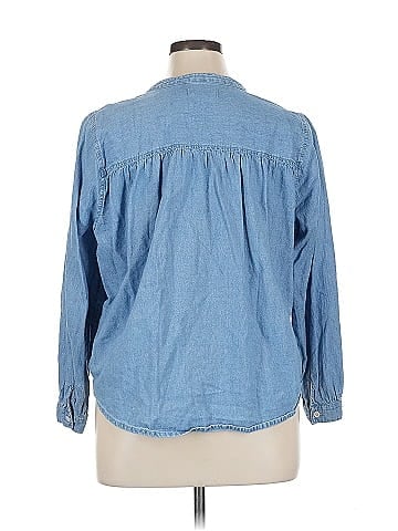 Madewell Long Sleeve Blouse (view 2)