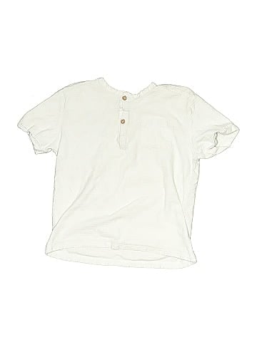 Zara Kids Short Sleeve Henley (view 1)