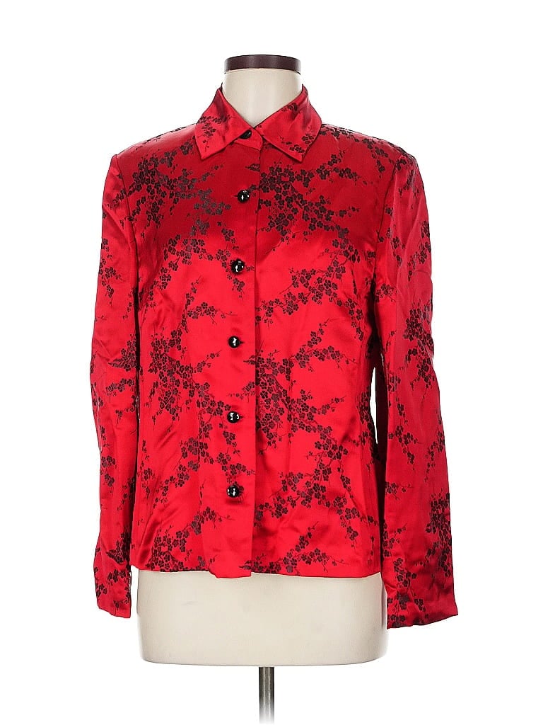 Pre-owned Maggy L Jacket In Red