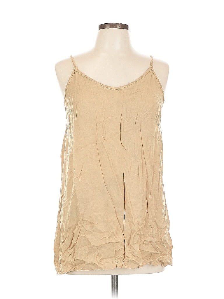 Pre-owned Double Zero Sleeveless Blouse In Brown