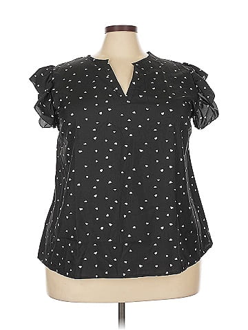 Unbranded Short Sleeve Blouse (view 1)