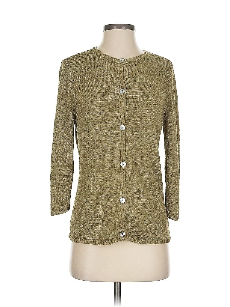 Doncaster Collection Green 3/4 Sleeve Top Size S - photo 1