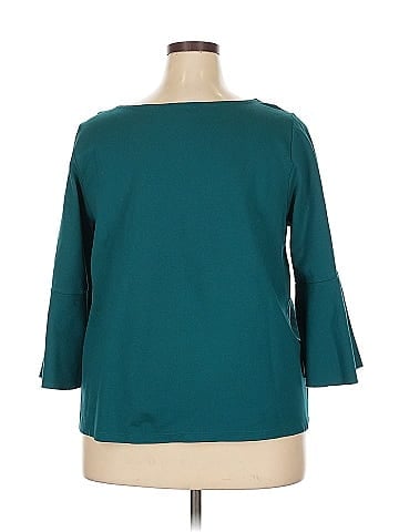 Lord & Taylor 3/4 Sleeve Top (view 2)