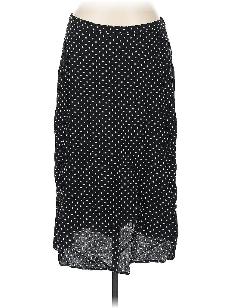 Free Assembly Polka Dots Black Formal Skirt Size L - photo 1