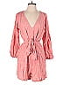 LOFT Beach Hearts Pink Romper Size S - photo 1