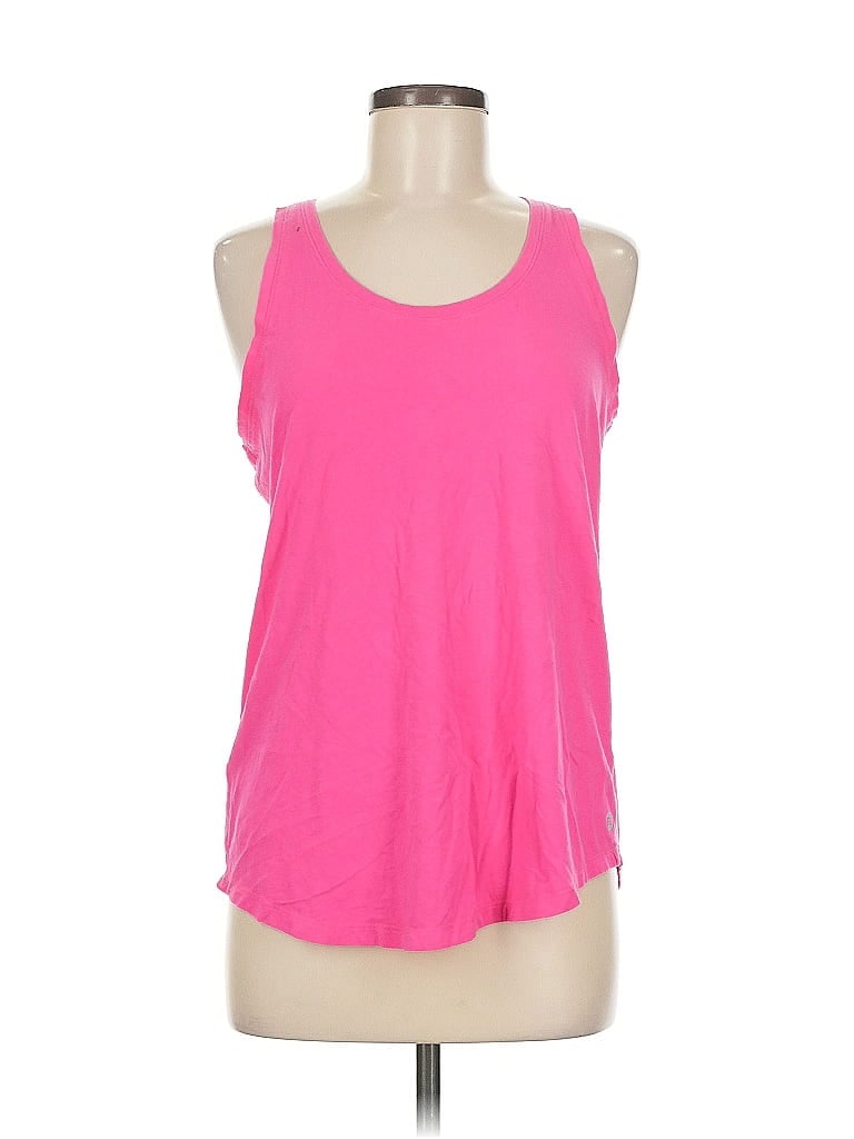 Pre-owned Eddie Bauer Active Tank Top In Pink