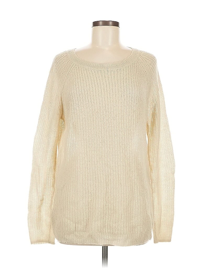 Pre-owned Cotton On Pullover Sweater In White