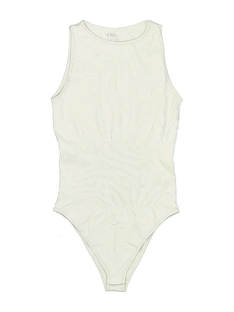 OQQ Pre-owned Bodysuit In White
