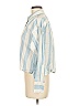J.Crew Collection 100% Cotton Stripes Blue Long Sleeve Button-Down Shirt Size 6 - photo 4