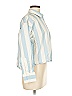 J.Crew Collection 100% Cotton Stripes Blue Long Sleeve Button-Down Shirt Size 6 - photo 3