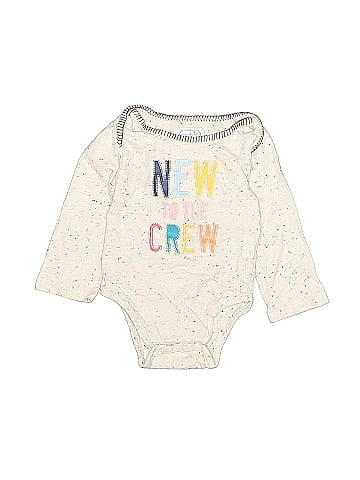 Mud Pie Long Sleeve Onesie (view 1)