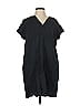 Universal Thread 100% Cotton Black Casual Dress Size XS - photo 1