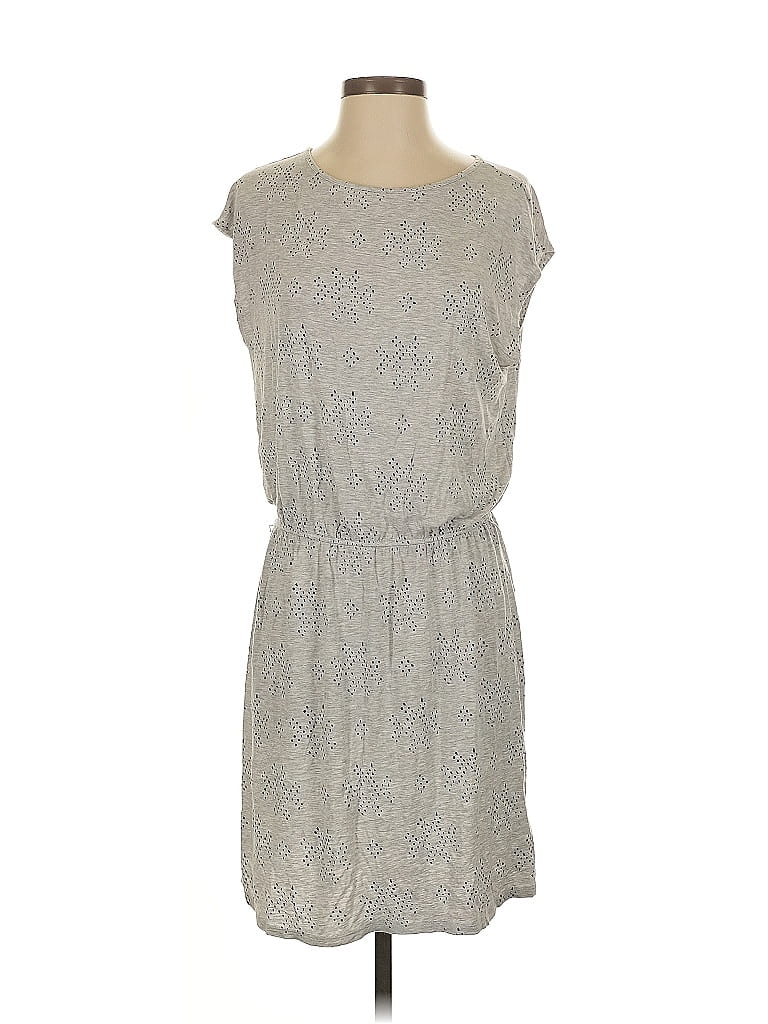 Pre-owned Gap Outlet Casual Dress In Gray