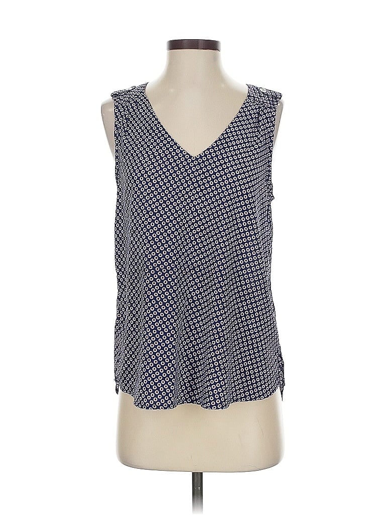 Pre-owned Alice Blue Designed Exclusively For Stitch Fix Sleeveless Blouse In Blue