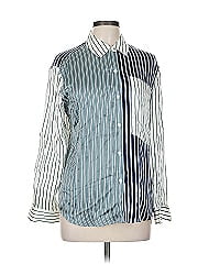Rails Long Sleeve Silk Top