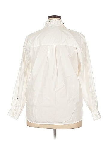 Elisabeth by Liz Claiborne Long Sleeve Button-Down Shirt (view 2)