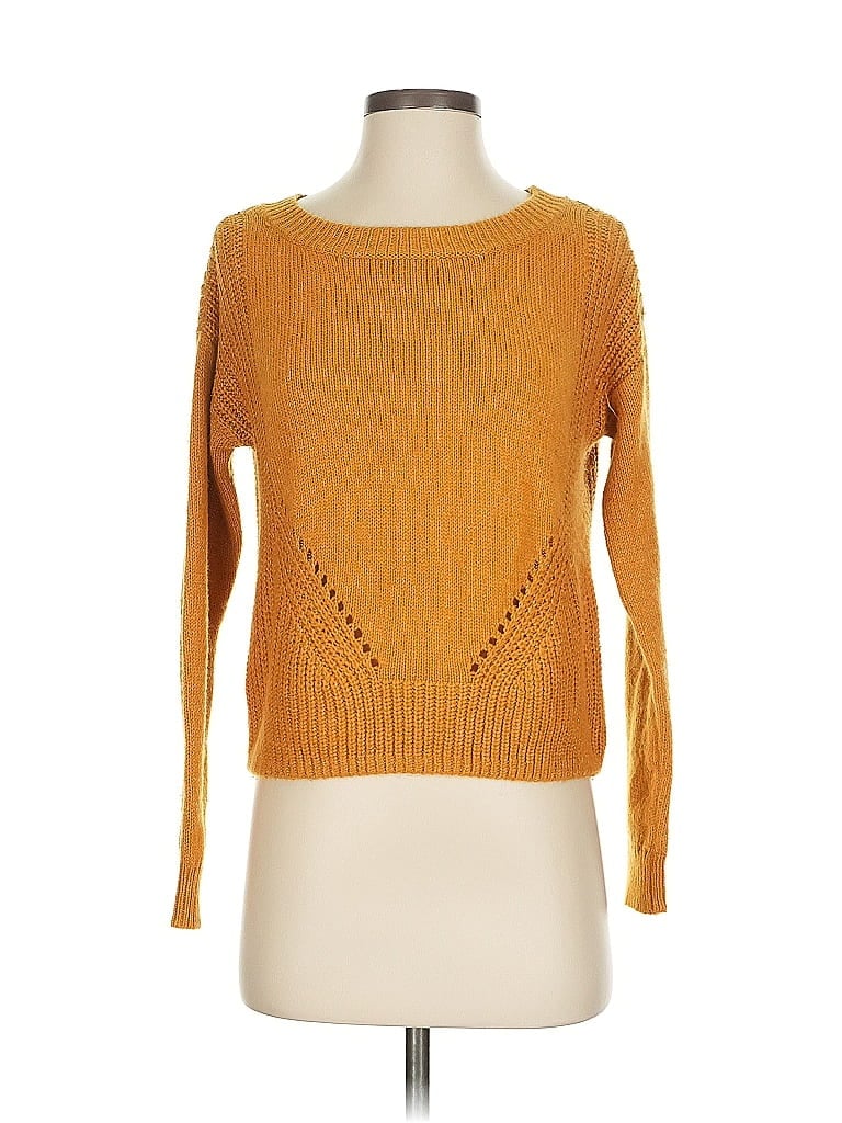Pre-owned Aéropostale Pullover Sweater In Orange